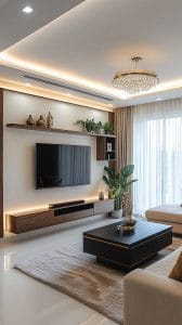 Living room interior Hyderabad