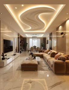 Modern false ceiling in hyderabad @2025