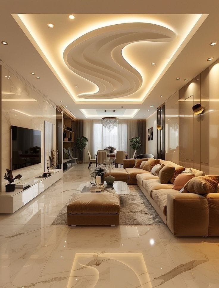 Modern false ceiling in hyderabad @2025 Modern false ceiling in hyderabad @2025