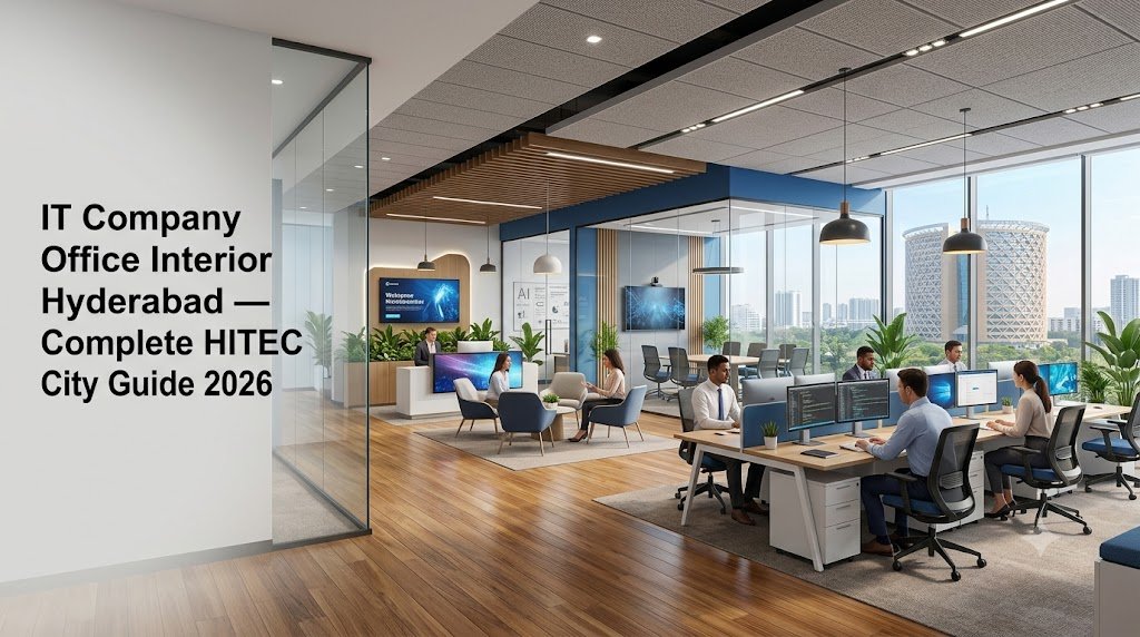 IT Company Office Interior Hyderabad Complete HITEC City Guide 2026